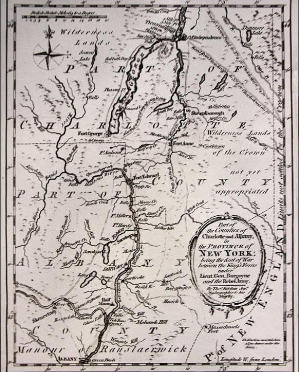 1775 - Albany County Map