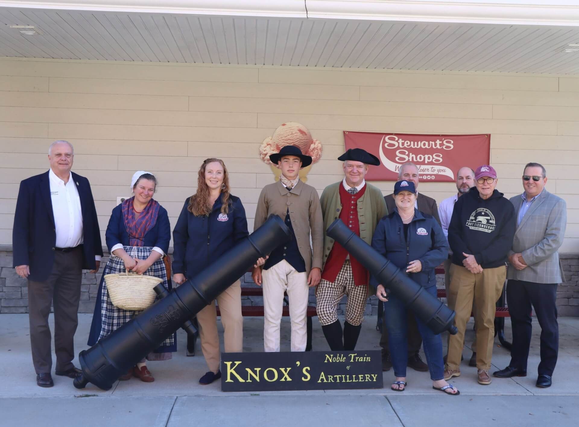 Saratoga 250 Knox Ice Cream Event