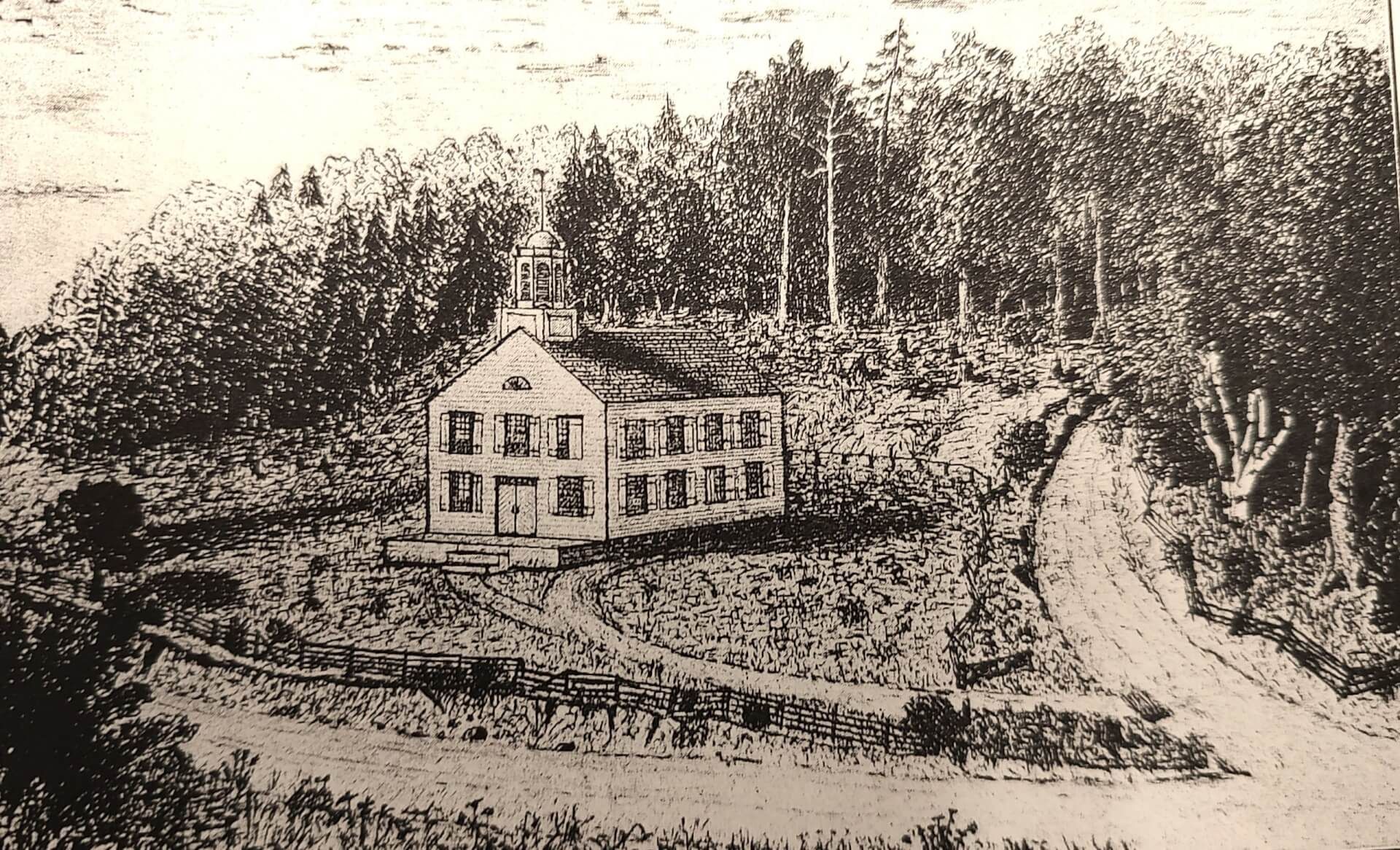 Dutch Reformed Church at Saratoga ca 1775