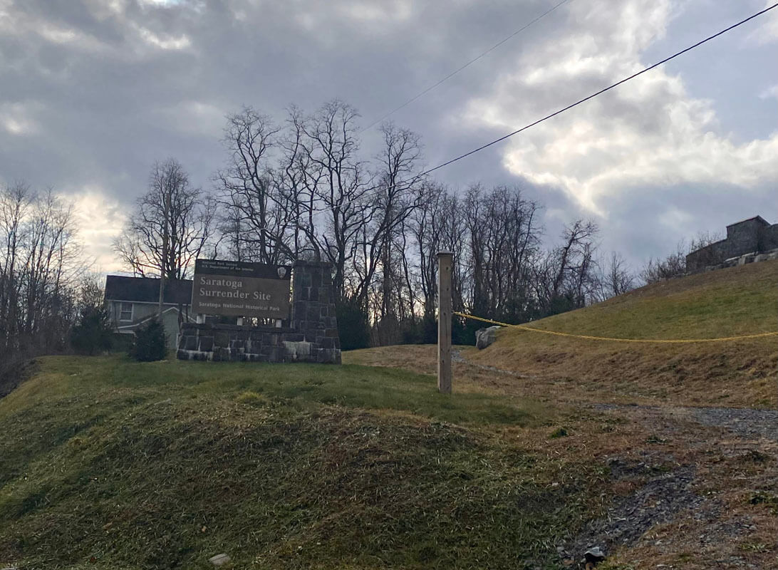 saratoga battlefield