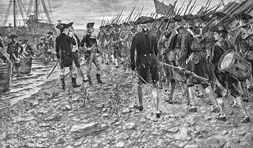 1775 Invasion Crown point Revolution