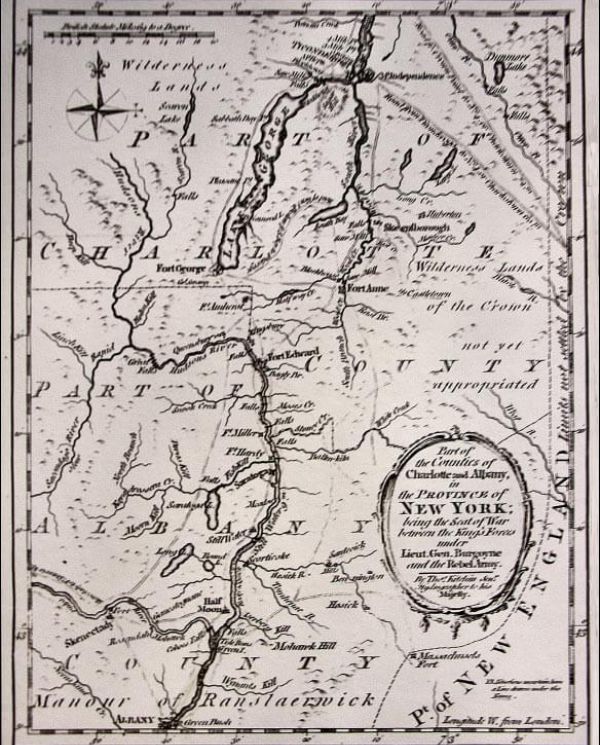 1775 - Albany County Map