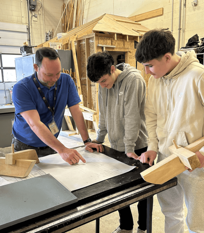 Students from the WSWHE BOCES Career & Technical Education program are bringing history to life through a unique hands-on project: constructing two full-scale replica sleds modeled after those used by Henry Knox to transport cannons from Fort Ticonderoga to Boston during the American Revolution.